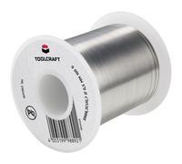 Toolcraft 2160421 Lead-Free Solder Wire Sn993Cu07 Halogen-Free 100g