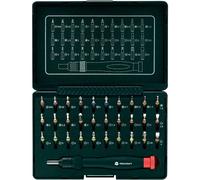 Toolcraft 809204 Micro Bit Set Including Ratchet Handle 31 Piece