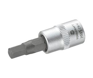 TOOLCRAFT 816070 Internal Hex Socket 5 mm Length: 37 mm 1/4 Inch (6.3 mm) 1 pc(s)