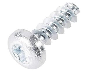 TOOLCRAFT 88200-2.5 Plastic Fearing Screw 2.5 mm 8 mm T-Profile Galvanised Steel Pack of 100
