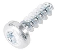 Toolcraft 88200-8 Plastic-tapping Screw 3x8mm Steel Zinc Plated 10...
