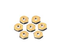 Toolcraft Brass Hexagonal Nuts DIN 934 M6 Pack Of 100