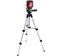 TOOLCRAFT CL8 Cross Line Laser with Tripod Self-Levelling Range (max.): 8 m