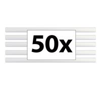 Toolcraft Glue Sticks TC-11200X50T Ø11x200mm 1000g 50pcs Transparent
