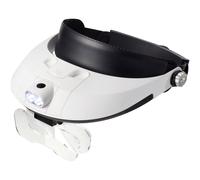 Toolcraft Headband Magnifier w/ LED Light & 5 Lenses TO-5137806