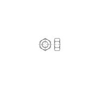 Toolcraft Hexagonal Nuts M2 Steel Zinc Galvanised 1000 pcs