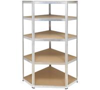 Toolcraft KPW77 Storage Rack 175kg Galvanized Metal Corner Unit MD...