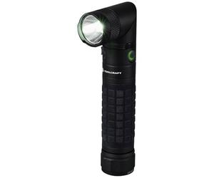 TOOLCRAFT LED Portable Lamp with Magnetic Holder, Adjustable, with Belt Clip, Large Battery Range 3000 LM 4