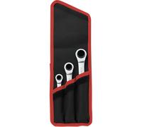 Toolcraft Ratchet Ring Spanners 8 - 19mm 3 Piece