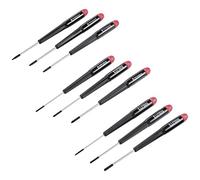Toolcraft Screwdriver Set 9-Piece Slotted Phillips Phillips T-Profile