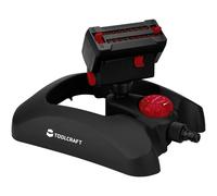 Toolcraft Square Sprinkler Covers Up to 378 m² Efficient Use