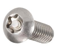 Toolcraft Tamperproof Torx Panhead Screws A2 Stainless M6 x 10mm Pack 10