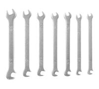 Toolcraft TO-4985421 Spanner Set 7pc 3-5.5mm Double-Ended Angled Heads