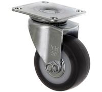 Toolcraft TO-5137917 Swivel Castor TPR 100 mm 65 kg Load Capacity