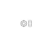 Toolcraft Hexagonal Nuts M2 Steel Zinc Galvanised 1000 pcs
