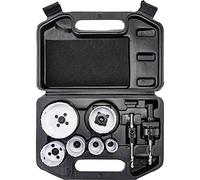 TOOLCRAFT TO-6803625 Hole Saw Set 9 Pieces 22 mm, 29 mm, 35 mm, 44 mm, 51 mm, 68 mm