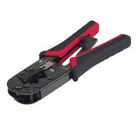 TOOLCRAFT TO-6850977 Wire Stripper and Crimp for Modular Connector (Western) Stripping Tool Including RJ11, RJ