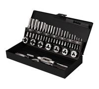 Toolcraft TO-7015521 Tap Tool Kit 32-Piece Steel Metric Sizes