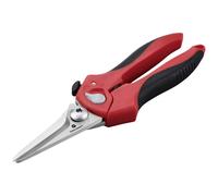 TOOLCRAFT TO-9625917 All-purpose scissors 205 mm Red Black
