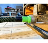 ToolCurve's Hose Adapter Compatible with Festool 27mm Hose to Dewalt Table Saw