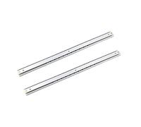 TOOLDO Pair of Heavy Duty Ball Bearing Drawer Runner Slides Draw Depth for 16mm Full Extension Drawer Runners 16mm Wide x 200mm