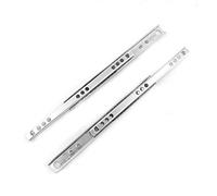 TOOLDO Pair of Metal Drawer Runners Draw Depth for 17mm Replacement Drawer Runners 17mm Wide x 342mm