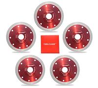 TOOLEAGUE Tile Cutter Blade Porcelain Diamond Blade Ceramic Cutting Disc Wheel, Diamond Ceramic Saw Blade Porcelain Cutting Blade for Cutting Ceramic Or Porcelain Tile,5 Pcs