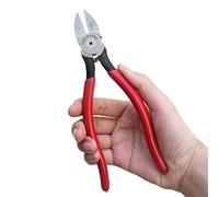 TOOLEAGUE Wire Flush Cutters, 7-Inch Side Cutter Clippers,C-RV Ultra Sharp Flush Cut Pliers, Heavy Duty Wire Cutters for Crafts,Artificial Flowers,Jewelry Making, Electrical & Any Clean Cut Needs