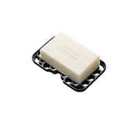 TOOLETRIES - The Duke Soap Dish - Secure Holder, Silicone Toiletry Organiser, Shower & Bathroom Accessory - Features Easy Drainage & Flexible Structure - Charcoal