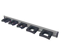 Toolflex, Tool storage holder with 5 black holders 90cm