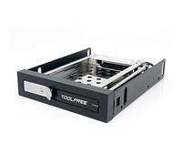 TOOLFREE 2.5 inch Single Bay SATA 6Gbps HDD/SSD Floppy Drive Bay Hard Drive Extraction Box with Shockproof Design and LED Indicator