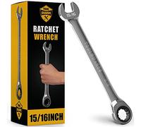 TOOLGUARDS Ratcheting Wrench - Slim Profile - Ratchet Wrench, 15/16" Wrench Set