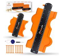 TOOLIFE Contour Gauge Profile Tool,Gifts for Men Dad Boyfriend Husband,Super Gauge and Outline Shape, Anniversary Birthday ideas, Measures Tools for Woodworking Tiles