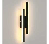 Toolight LED Wall Light Indoor, 16W 1800LM Creative Acrylic Wall Lamp LED, 40CM Long Sconce Lights Warm White 3000K, for Living Room Bedroom Dining Room Staircase Hallway