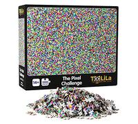 TOOLILA 1000 Piece Difficult Puzzles The Deer Challenge (Pixel) 28x20 Inches Jigsaw Puzzles for Adults 14 Years and Up