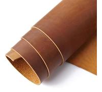 Tooling Leather Square, Leather Pieces 2mm Multicolor Multiple Sizes(Brown,30cm x 60cm)