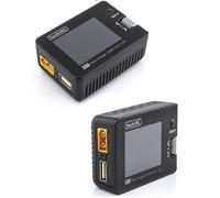 Toolkit RC M7 200W 10A 1-6S Lipo High Power Lithium Battery Multifunctional Balance Charger Discharger 2.0inch LCD for RC Drones (2PCS M7)