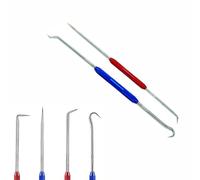 tooloflife 2 PCS Double Ended O-Ring Pick Tool, 210mm Carbon Steel Hook Set for Car Repair, High Hardness Seal Remover & Gasket Puller, Precision Prying Bar for Nails & Workshop Mechanics