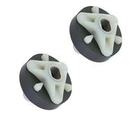 tooloflife 285753A METAL Core Motor Coupling Kit with Motor Coupling and Isolator Compatible with Whirlpool, Kenmore & Other Washing Machine Brands for Extended Service Life (2 Set)