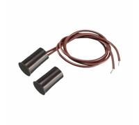 tooloflife 5Pcs Reed Switch Door Contact Sensor High-Sensitivity & Fast-Acting Magnetic Contact Magnetic Contacts Switch for Door/Window Magnetic Alarm System (Coffee Brown)