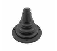 tooloflife Boat Cable Boot, 4.72" Rubber Rigging Protector, Waterproof Motor Well Boots, Steering Wire Harness for Yacht Kayak Outboard Engine, Black