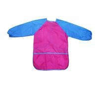 tooloflife Children's Painting Apron, S/M/L, Waterproof Children's Painting Gown, Girl/Boy, 4 Colours, Craft Apron Children with Sleeves and 3 Pockets for School Art Painting, Cooking