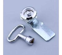 Tooloflife Gas Meter Lock Cam Lock with Triangle/S Type/Square Socket Key Zinc Alloy Metro Train Door Lock Multifunction Electric Cabinet Lock