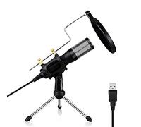 tooloflife Microphone,Microphone Set Professional Vocal Studio Recording Mic for Streaming, Voice Over, Project, Home-studio