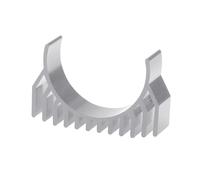 tooloflife Motor Heat Sink, Aluminum Cooling Heatsink Fins for 550 540 Size Electric Motors, Extruder Motor Heatsink for RC Model, K1 3D Printer, Silver
