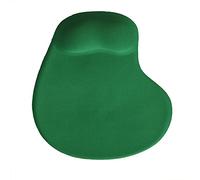 tooloflife Mouse Mat Silicone Mouse Pad with Wrist Rest Support Anti Slip Silicone for Computer Laptop Office Home (Green)