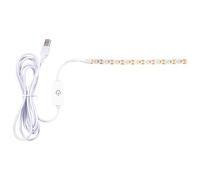 tooloflife Sewing Machine Light Strip, 30 CM LED Light with Touch Dimmer and USB Cable, Waterproof Light Strip Self-Adhesive for Sewing Machine, Warm White