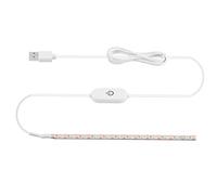 tooloflife TF USB Sewing Machine Light 5V 3.6W Super Bright 30cm LED Sewing Strip Light with Touch Dimmer IP55 Waterproof 30CM for Cabinet TV Background Fit All Sewing Machines