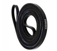 tooloflife Tumble Dryer Drive Belt, Rubber 3394652 Dryer Drum Belt Replacement Compatible with MagicChef, Estate, Replaces 8066064, WE12M9 and More
