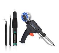 Toolour Automatic Soldering Gun Kit 5 in 1, 60W Auto Solder Feed Welding Tool with Detachable Solder Wire Bracket and On/Off Switch